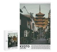 Puzzle per Adolescenti1000 PCS Kyoto Japan Puzzle per Adulti Giochi Divertenti Sfida Difficile Offerta come Regali per Tutta La Famiglia 1000 PCS