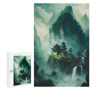 Puzzle per Adolescenti1000 PCS Villa On The Mountain Puzzle per Adulti Giochi Divertenti Sfida Difficile Offerta come Regali per Tutta La Famiglia 1000 PCS