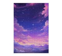 Puzzle Per Adolescenti1000pcs(38x26cm) Magical Twilight Sky Puzzle Per Adulti Gioco Rompicapo Sfida Difficile Per Compleanno, Natale 1000pcs(38x26cm)