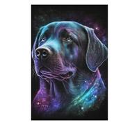 Puzzle Per Adolescenti1000pcs(75x50cm) Cosmic Labrador Portrait-4 Puzzle Per Adulti Gioco Rompicapo Sfida Difficile Per Compleanno, Natale 1000pcs(75x50cm)
