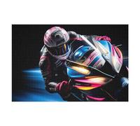 Puzzle Per Adolescenti1000pcs(75x50cm) Racing Motorcycle Speed Art -1 Puzzle Per Adulti Giochi Rilassanti Decorazione Per La Casa Riduzione Dello Stress Regali 1000pcs(75x50cm)