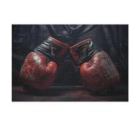 Puzzle Per Adolescenti75x50cm/1000pcs Boxing Gloves The Ultimate Fighter's Gear Puzzle Per Adulti Giochi Divertenti Sfida Difficile Ideale Come Regalo Per Tutta La Famiglia 75x50cm/1000pcs
