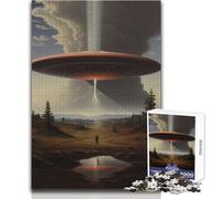 Puzzle per adulti 1000 A Hike to Remember Giocattoli Giochi educativi Decorazione da parete Regali di Babbo Natale segreto Dimensioni 38x26cm