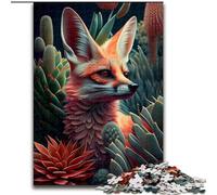 Puzzle per adulti 1000 animali fantastici natura volpe, per età 14 anni e oltre arredamento per la casa come regalo per tutta la famiglia e gli amici (dimensioni 50x75cm)