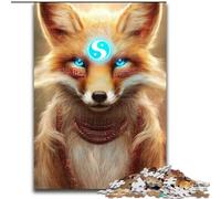 Puzzle per adulti 1000 Anime Fox God, per età 14 e oltre Ogni pezzo è unico - Gioco divertente e stimolante per tutta la famiglia Ottimo regalo (dimensioni 26x38cm)