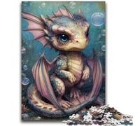 Puzzle per adulti 1000 Baby Dragon, per età 14 e oltre Ogni pezzo è unico - Gioco divertente e stimolante per tutta la famiglia Ottimo regalo 50X75CM