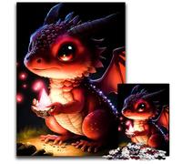Puzzle per adulti 1000 Baby Dragon Puzzle educativi rompicapo artistici per la casa e l'ufficio 14 anni 1000 pezzi (75x50 cm)