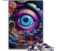 Puzzle per adulti 1000 Big Eyes Puzzle difficili per adulti Fai da te Decorazione per la casa Gioco rompicapo per adolescenti (Dimensioni 26x38cm)