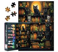 Puzzle per adulti, 1000 blocchi, libreria, puzzle per adulti, puzzle o giocattoli per gli anziani 50 x 70 cm