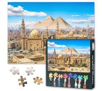 Puzzle per adulti, 1000 blocchi, Sultan Hassan, moschea puzzle, puzzle per adulti, puzzle o giocattolo, adatto per gli anziani 50 x 70 cm