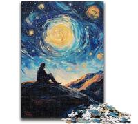 Puzzle per adulti 1000 Boy Under The Stars Brain Intelligence Challenge Giocattoli avvincenti Regalo divertente per età 14+ 50x75cm
