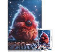 Puzzle per adulti 1000 Cardinali del Nord Ideale per momenti di relax e tranquillità Taglio uniforme e pulito Giocattolo per il tempo libero Dimensioni 38x26cm