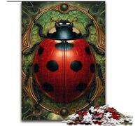 Puzzle per adulti 1000 coccinelle a sette macchie, adatti dai 14 anni in su, giochi educativi per la casa, giocattoli fai da te, opere d'arte, regalo (dimensioni 50x75cm)