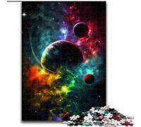 Puzzle per adulti 1000 collassi di pianeti in legno, giocattoli regalo educativi intellettuali decompressivi divertenti giochi per famiglie 50x75cm per gioco interattivo per famiglie