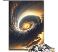 Puzzle per adulti 1000 coloratissimi puzzle fantasy buco nero cosmico in legno,giocattoli regalo educativi intellettuali decompressivi divertenti giochi 50x75cm per giochi interattivi