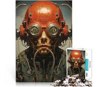 puzzle per adulti 1000 Cyborg Fatto di carta,Adatto a partire dai 14 anni Gioco impossibile regalo di compleanno。misurare:38x52cm/14.96x20.47pollice