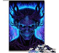 Puzzle per adulti 1000 Demoni Malvagi in legno, regalo perfetto per bambini dai 14 anni in su, 50x75cm, idea regalo di compleanno, gioco rompicapo impegnativo