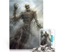 puzzle per adulti 1000 Dio Scheletro Fatto di carta，per e da 14 anni in su Giocattoli antistress perché è ideale come regalo per tutta la famiglia。misurare：38x52cm/14.96x20.47pollice