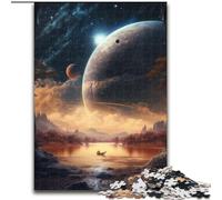 Puzzle per adulti 1000 esopianeti Hyperion Terra Puzzle in legno, sviluppa la coordinazione occhio-mano, perfetto come regalo di compleanno 1000 pezzi(50x75cm)