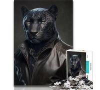 Puzzle per adulti 1000 fantastici personaggi di pantere 1000 pezzi per adulti giochi di attività per famiglie stimolanti giocattoli fai da te per decorazioni murali per la casa regali 38x26cm