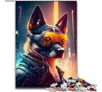 Puzzle per adulti 1000 fantastici puzzle difficili a forma di cane per adulti, dimensioni 38x26cm, gioco rompicapo per la casa per adolescenti e interazione familiare