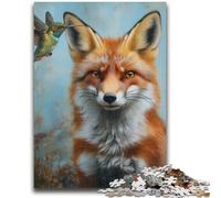 Puzzle per adulti 1000 Fantasy Fox adatti a partire dai 14 anni, giochi per famiglie, ideali come regalo per tutta la famiglia, 50x75cm