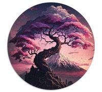 Puzzle per adulti 1000 fiori di ciliegio giapponesi in cartone, regalo perfetto per compleanni, Natale, Halloween, Ringraziamento, Pasqua (67,5x67,5cm)