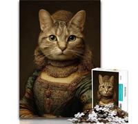 Puzzle per adulti 1000 gatti di una famiglia aristocratica, puzzle per adolescenti, giochi divertenti per famiglie, ideali come regalo per tutta la famiglia (dimensioni 38x26cm)