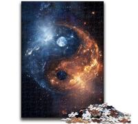 Puzzle per adulti 1000 giochi educativi Yin e Yang Decorazione per la casa Gioco educativo per compleanno, Natale 50x75cm