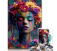 Puzzle per adulti 1000 Girasole, aiuta il cervello ad allenarsi, giocattoli avvincenti per coltivare la pazienza, collezione di artisti, belle arti 50x75cm