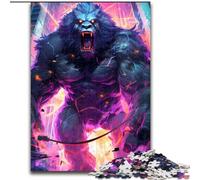 Puzzle per adulti 1000 Gorilla Ultimate Power Puzzle difficili per adulti dimensioni 26x38cm Attività per famiglie, decorazioni fai da te per la casa, regalo per le feste