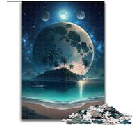Puzzle per adulti 1000 isole nel mare in legno un regalo perfetto per il divertimento in famiglia 50x75cm per arredare la casa allenare la mente e come regalo per le feste.