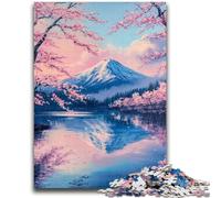 Puzzle per adulti 1000 Monte Fuji, Giappone, per età 14 e oltre Ogni pezzo è unico - Gioco divertente e stimolante per tutta la famiglia Ottimo regalo 50X75CM