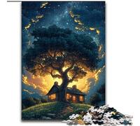 Puzzle per adulti 1000 nuvole colorate in legno, un regalo perfetto per il divertimento in famiglia, 50x75cm, decorazioni fai da te, regali per le feste stimolanti per il cervello