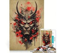 Puzzle per adulti 1000 Oni Samurai No gioco rompicapo interazione genitore-figlio rafforza l'amore tra le coppie 38x52cm