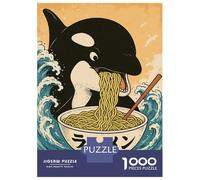 Puzzle Per Adulti 1000 Orca Ramen Puzzle Per Adulti Gioco Rompicapo Analisi E Logica Difficile Da Completare 38x26cm/1000pcs