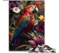 Puzzle per adulti 1000 Pappagallo della giungla per età 14 anni e oltre Bellissimo gioco di design Bellissimo gioco di design Ottimo regalo (dimensioni 50x75cm)