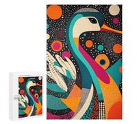 Puzzle Per Adulti 1000 PCS Abstract Goose in Space Puzzle Per Adolescenti Giochi Per Famiglie Difficile Difficile Per È Ideale Come Regalo 1000 PCS