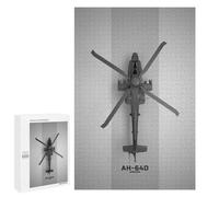 Puzzle Per Adulti 1000 PCS Apache AH 64D Puzzle Per Adulti Giochi Rilassanti Analisi E Logica Regali Unici Per Compleanno E Natale 1000 PCS
