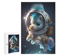Puzzle Per Adulti 1000 PCS Astronaut Space Pony Horse Puzzle Per Adolescenti Giochi Rilassanti Regali Per Donne Regali Unici Per Compleanno E Natale 1000 PCS