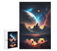 Puzzle per Adulti 1000 PCS Cosmic Universe Odyssey Puzzle per Adolescenti Gioco Di Ingegneria Analisi E Logica 1000 PCS