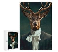 Puzzle Per Adulti 1000 PCS Deer Character Puzzle Per Adolescenti Giochi Per Famiglie Difficile Difficile Per È Ideale Come Regalo 1000 PCS