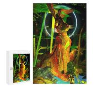 Puzzle Per Adulti 1000 PCS Enchanted Forest Rabbit Statua Puzzle Per Giochi Relax Analisi E Logica Regali Di Natale E Compleanno 1000 PCS