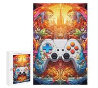 Puzzle Per Adulti 1000 PCS Fantasy Game Controller Artwork Puzzle Per Adulti Giochi Rilassanti Regali Per Donne Giochi Stimolanti Regali 1000 PCS