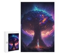 Puzzle Per Adulti 1000 PCS Galactic Tree of Life -16 Puzzle Per Adolescenti Giochi Per Famiglie Difficile Difficile Per È Ideale Come Regalo 1000 PCS