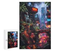 Puzzle Per Adulti 1000 PCS Jungle Cityscape Puzzle Per Adolescenti Giocattolo Decorazione Da Parete Modello Da Assemblare Regali Per Amici E Familiari 1000 PCS