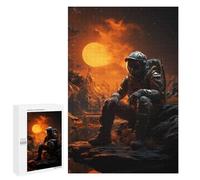 Puzzle Per Adulti 1000 PCS Lost Astronaut Puzzle Per Adolescenti Giochi Per Famiglie Difficile Difficile Per È Ideale Come Regalo 1000 PCS