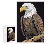Puzzle Per Adulti 1000 PCS Puzzle Bald Eagle Bird Puzzle Per Adulti Giochi Per Famiglie Difficili Difficili Un'ottima Idea Come Regalo Per Tutta La Famiglia 1000 PCS