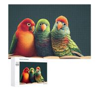 Puzzle Per Adulti 1000 PCS Puzzle Bird Book Club Puzzle Gioco Rompicapo Un'opera D'arte Regali Di Compleanno E Unici 1000 PCS