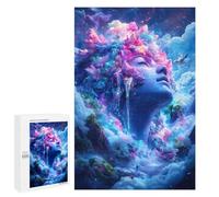Puzzle Per Adulti 1000 PCS Puzzle Dreamy Cloud Woman Puzzle Gioco Rompicapo Ma Divertente E Umoristico È Ideale Come Regalo 1000 PCS